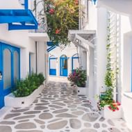 Santorini-Griekenland-straatjes