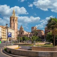 Oude stad, Valencia, Spanje