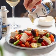 Santorini-Griekenland-Griekse-Salade-Lunch-Diner-Eten