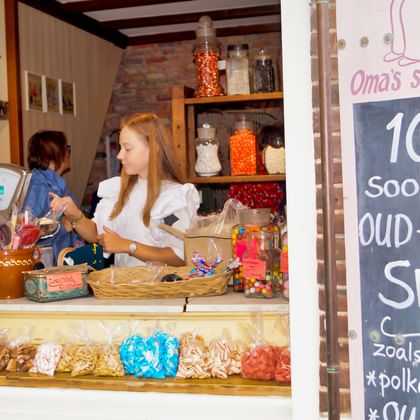 Historic shopping store in Veere