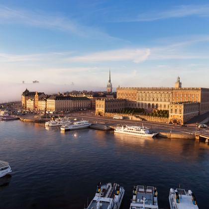 Royal palace in Stockholm