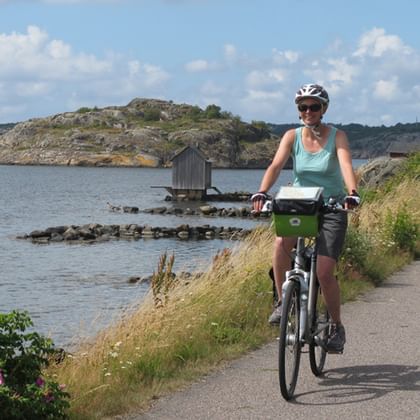 Cycling along Sweden's beautiful West Coast