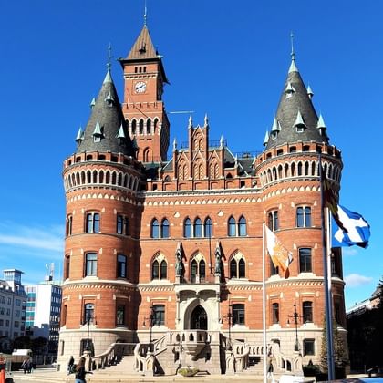 Helsingborg-Raadhuis-Kattegat-Zweden