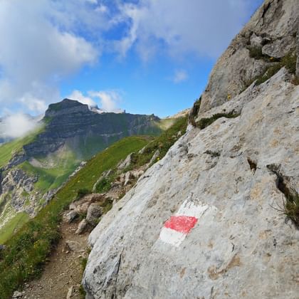 Rock marking Liechtenstein