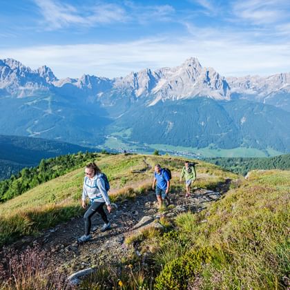 The Austrian-Italian mountains are explored on the Carnic High Trail