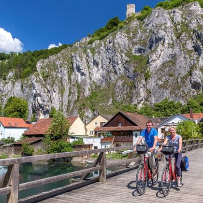 Altmuehltal-Altmuhltal-Donau-Essing-Burg-Randeck-fiets