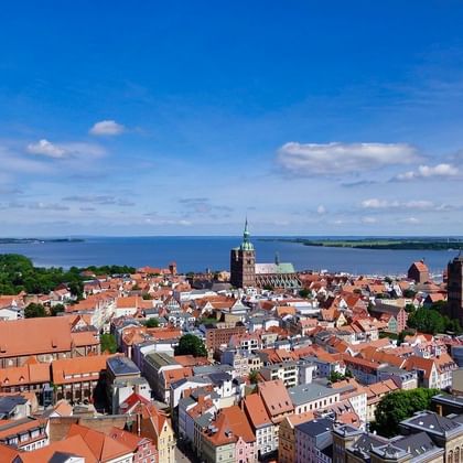 View over Stralsund
