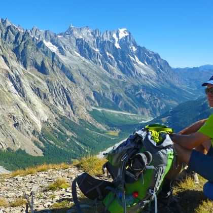 Impressive French mountainside