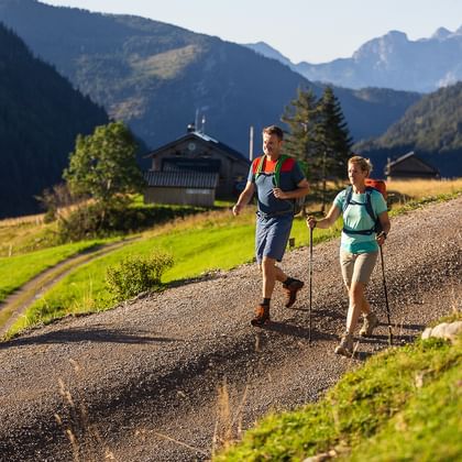 Hiking in the Salzkammergut region