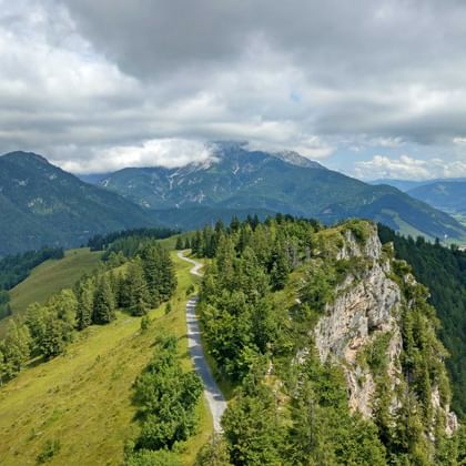 Kitzbuehel Jakobskreuz Buchensteinwand-Panorama