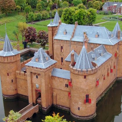 Muiderslot, Muiden, Nederland, IJsselmeer