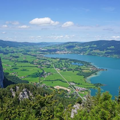 Almkogel panorama view
