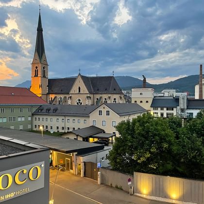 Evening atmosphere in Villach