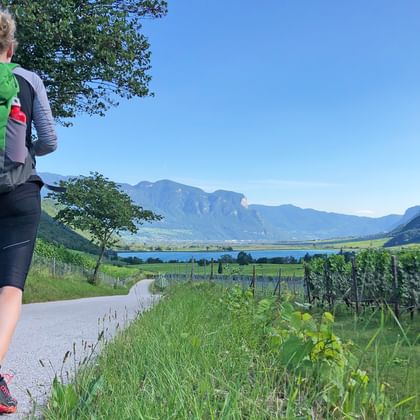 Hiker in Bolzano