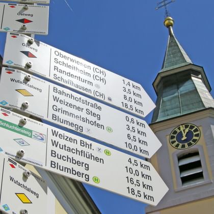 Hiking paths at Black Forest