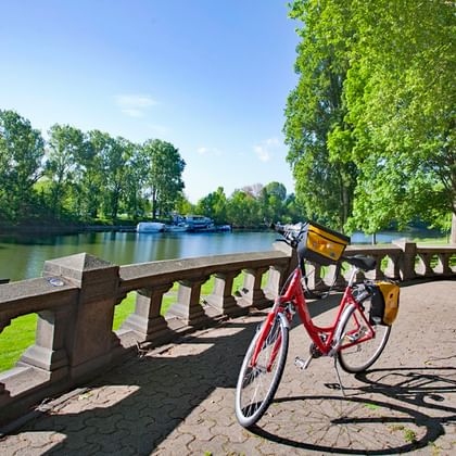 Bike in Coblenz