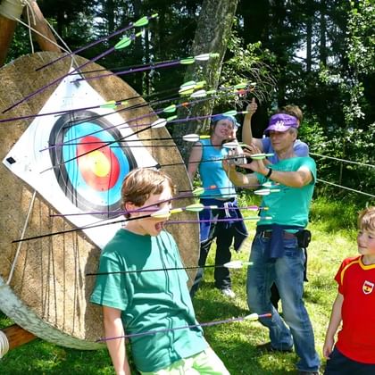 et-boogschieten-actieve-familievakantie