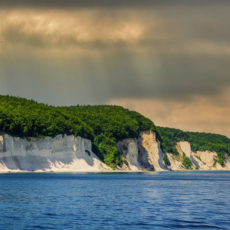 Rügen zonsondergang